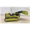 Image 4 : Vintage Tonka T-6 Pressed Steel Track Loader Crawler Dozer, Lime Green, 1963-1969