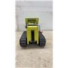 Image 5 : Vintage Tonka T-6 Pressed Steel Track Loader Crawler Dozer, Lime Green, 1963-1969