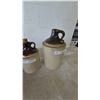 Image 2 : Four Stoneware Jugs, Two with Corks, Two with Wood Handles