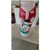 Image 3 : Vintage Santa Claus Blow Mold and Bag of Toys Christmas Decoration