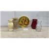 Image 1 : Vases, Ceramic, Marble and Wall Plaque