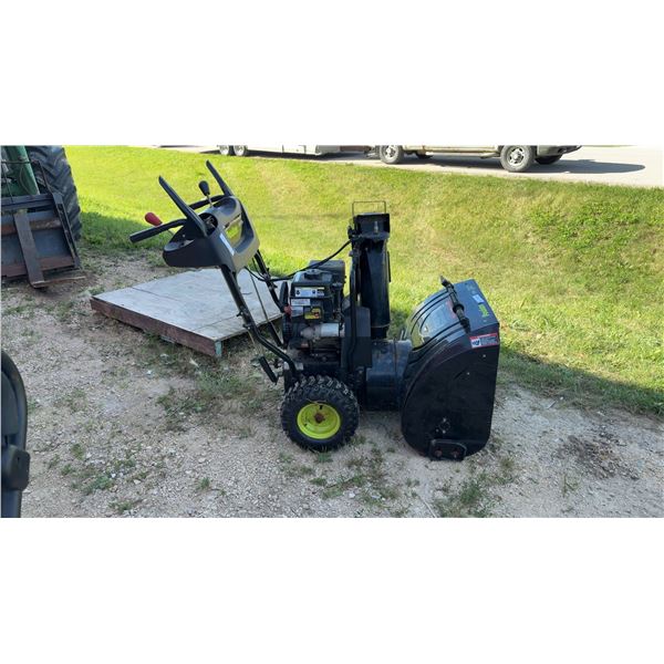 Poulan Pro 24” Two-Stage Gas Snow Blower with 208cc Briggs and Stratton Engine