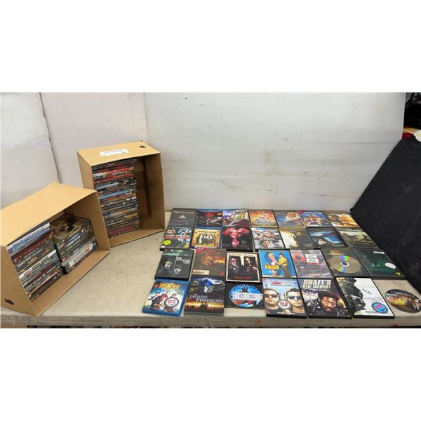 Large Collection of Assorted DVD, Including Action, Comedy, Christmas Films