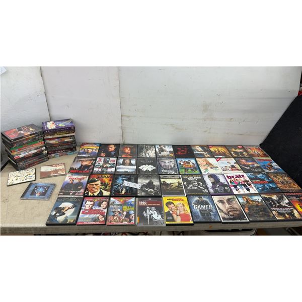 DVD Movies Including Firewall, Da Vinci Code, Cliffhanger