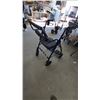 Image 4 : Blue Nova Medical Products Rollator Walker with Seat and Footrests