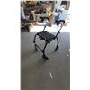 Image 1 : Drive Medical Nitro Rollator Walker, Green Frame, Black Seat and Handles, 4 Wheels