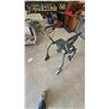 Image 3 : Drive Medical Nitro Rollator Walker, Green Frame, Black Seat and Handles, 4 Wheels