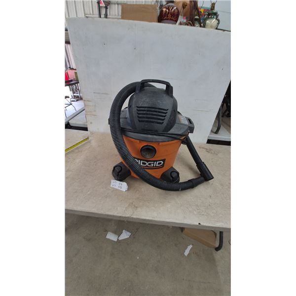 RIDGID Wet/Dry Shop Vacuum with Hose and Attachments