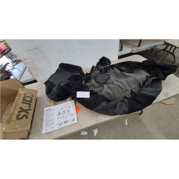 Carxs Premium Neoprene Seat Cover Set, Instructions, and Box new
