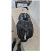 Image 4 : Motorcycle Seat, Black Leather