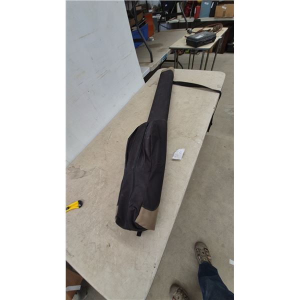 Black and Tan Soft-Sided rod Case with Shoulder Strap