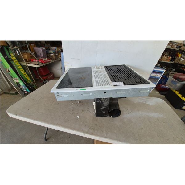 Jenn-Air Electric Cooktop with Grill and Downdraft Vent, 235 kWh/Year