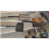Image 2 : Garden Tools: Bronco Shovel, Pitchfork, Hoe, and Weeder