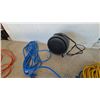 Image 2 : Portable Heater, 3 Extension Cords, and Work Light