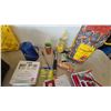 Image 3 : Camping and BBQ Lot: Outbound Camp Stove Toaster, Charcoal Briquettes, Assorted Cutlery