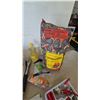Image 6 : Camping and BBQ Lot: Outbound Camp Stove Toaster, Charcoal Briquettes, Assorted Cutlery