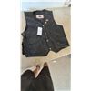 Image 4 : Bike Star Genuine Leather Motorcycle Apparel Vest, Size Lg, with 2 Pins and Price Tag