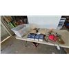 Image 9 : Fishing Gear and Solar Lamps: 4 Solcellslampa För Vägg Solar Wall Lamps, 3 Fishing Reels, 2 Tac