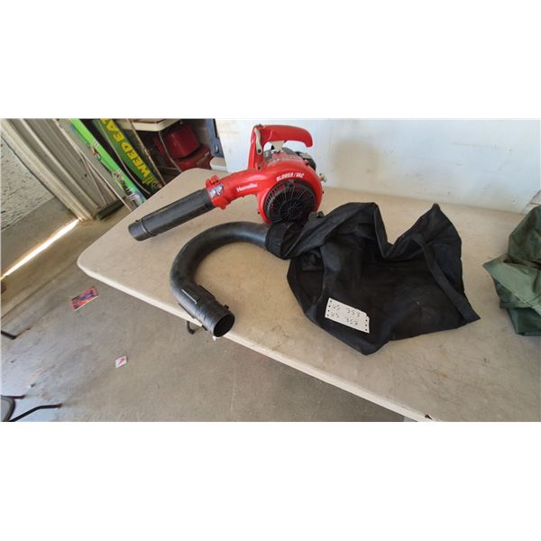 Homelite Blower/Vac, Blower, Vacuum Bag, and Tube