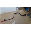 Image 5 : Ice Auger with Red Spiral Blades and Black Crank Handle