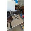 Image 9 : Camo Folding Chair, Stansport 3.8 Sleeping Bag, and 2 Black/Camo Bags