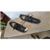 Image 1 : Trail Explorer Snowshoes, Pair, Black, with Bindings and Crampons. 30”