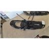 Image 2 : Trail Explorer Snowshoes, Pair, Black, with Bindings and Crampons. 30”