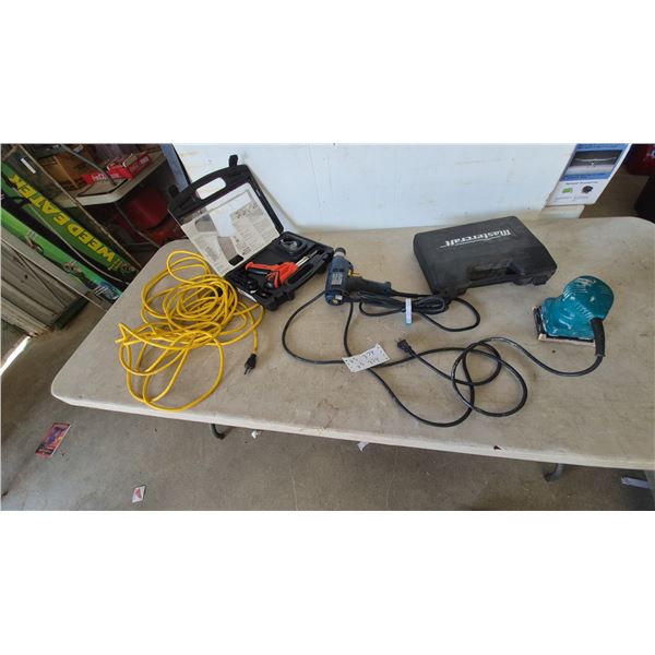 Weller Soldering Gun, Mastercraft Drill, Mastercraft Nailer, Mastercraft Sander