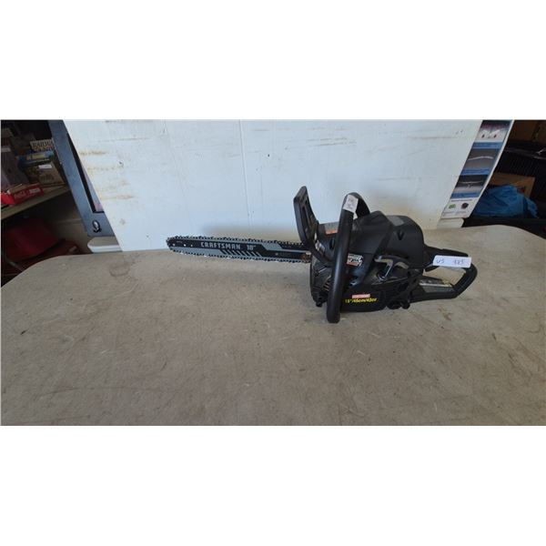 Craftsman 18” 42cc Chainsaw, Bar, Chain