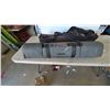 Image 2 : Cabela's Roll-Up Bag and Brown Zippered Bag with folding double chair