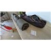 Image 5 : Cabela's Roll-Up Bag and Brown Zippered Bag with folding double chair