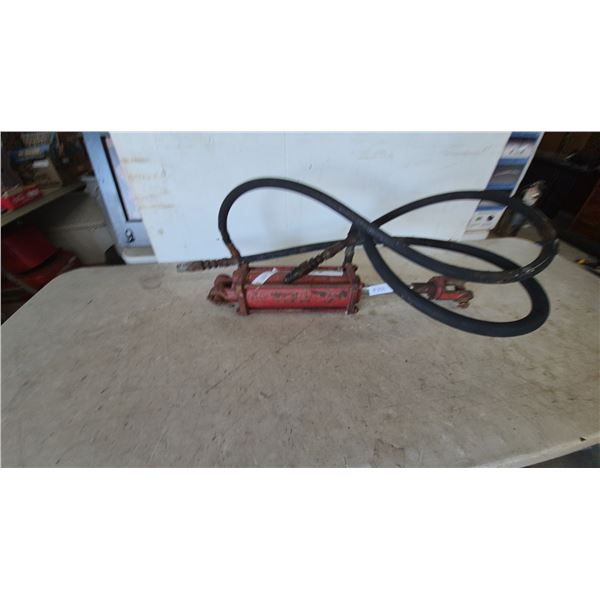 Hydraulic Cylinder with Hoses and Fittings