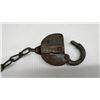 Image 2 : Vintage Slaymaker Railroad Lock and Key, Working
