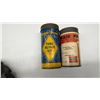 Image 6 : Vintage Dominion Royal Grip Master Farm Tractor Promotional Ashtray and 2 Tube Repair Cans with