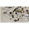 Image 5 : Hardware Store Lot: Cabinet Knobs, Hinges, Timer, Hooks and Wood Fillers