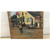 Image 5 : Vintage Primitive Painting of General Store with Coca-Cola Signage on Wood, 20” x 15 1/2” x 2”