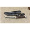Image 7 : Vintage Hardware Store Lot: Cabinet Knobs, Roller Door Hinges, Hunting Knives, Porcelain Knobs