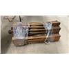 Image 3 : 30 Antique Wooden Staircase Spindle Balusters from Winnipeg Theater, 27” Long