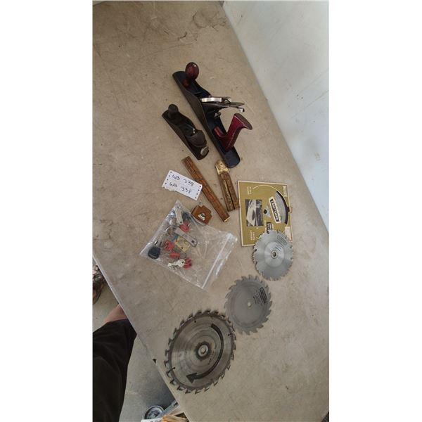 Craftsman Hand Planes, Folding Rulers, Craftsman Saw Blades