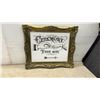 Image 7 : 6 Decorative Canvas Signs, So Close, Don't Give Up and More, 8 × 20” and Framed 21 × 25”