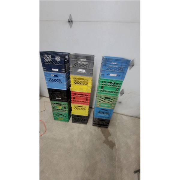 15 Milk Crates