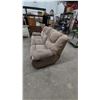 Image 2 : Microsuede Reclining Sofa
