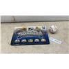 Image 1 : Winnipeg Blue Bombers 75th Anniversary All-Time Greats Pin Collection and Signed Baseball