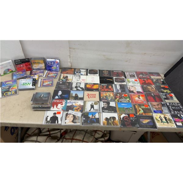 CD and DVD-R Lot: The Eminem Show, Nirvana Unplugged, Pink Floyd The Wall, Metallica