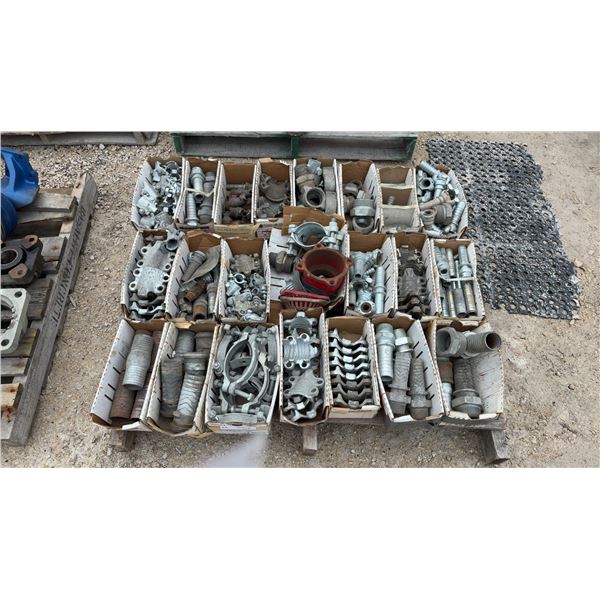 Pallet Lot of Industrial Air Couplers (Mostly New)