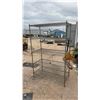 Image 1 : Chrome Wire Shelving Unit, 5-Tier