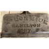 Image 2 : McCormick Hamilton Ont. Cast Iron Implement Toolbox Lids