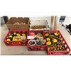 Image 1 : Large Lot of Wooden Toy Parts: Wheels, Axles, and Blocks