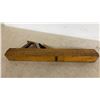 Image 4 : Vintage Wooden Jointer Plane with Iron Blade, Marked “GARANTIE”