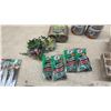 Image 6 : Gardening Lot with Seed Starter Trays, Jiffy Pots, Assorted Vegetable Seed Packets
